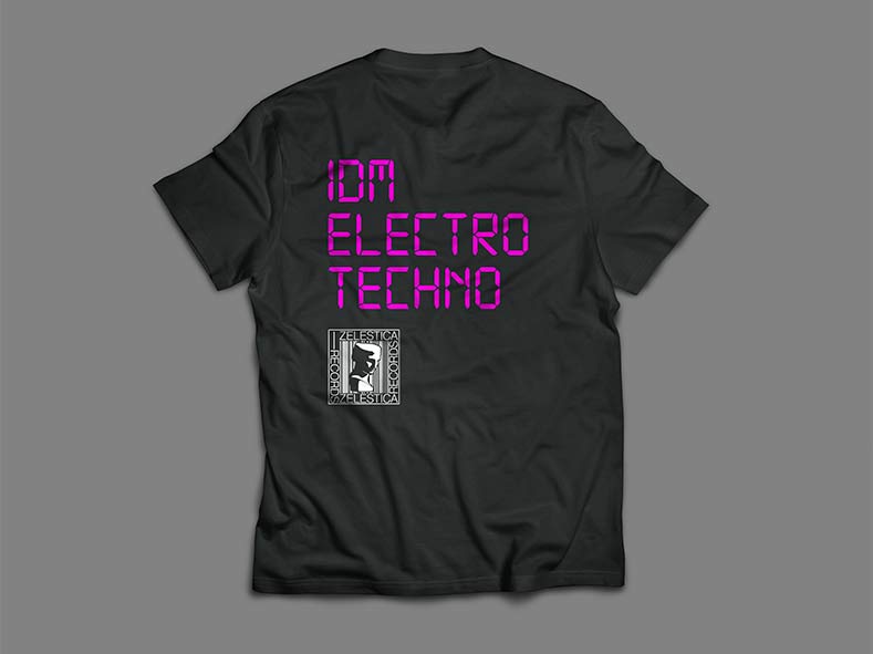zelestica records, camiseta